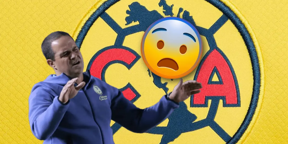 André Jardine reprochando y emoji de susto/Foto Ameshop.