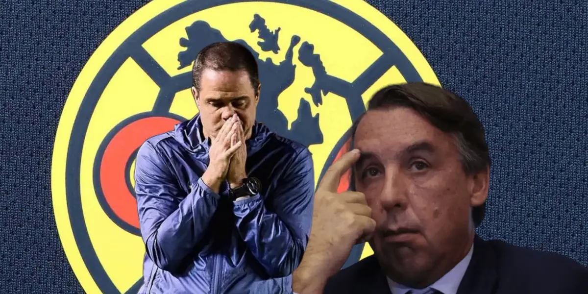 André Jardine y Emilio Azcárraga/Foto Tienda Oficial del América.