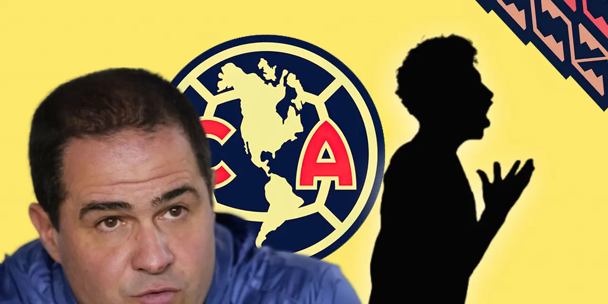 André Jardine y Jeremy Márquez en forma de silueta/Foto Club América.