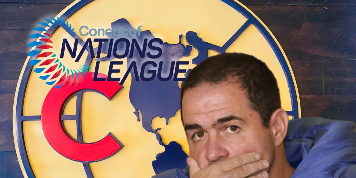 André Jardine y logo de Nations League/Foto Amazon.