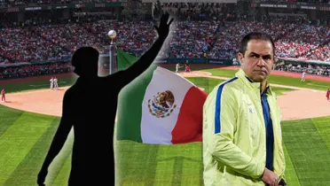 André Jardine y silueta de Óscar Jiménez/Foto Diablos Rojos.