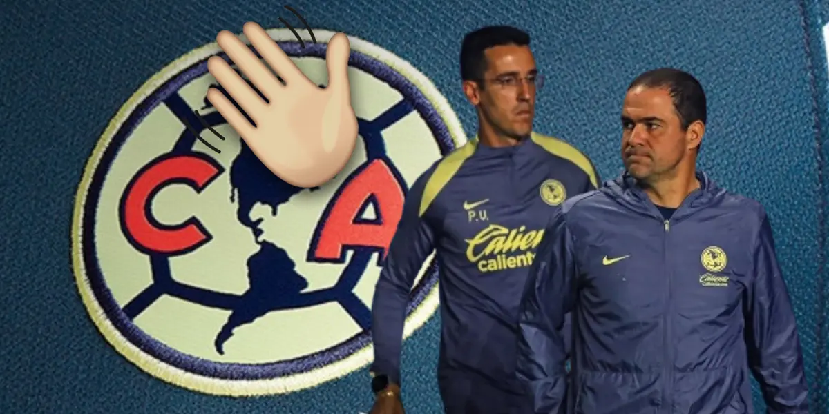 André Jardine y su auxiliar, emoji de mano agitando/Foto Soy Fútbol.