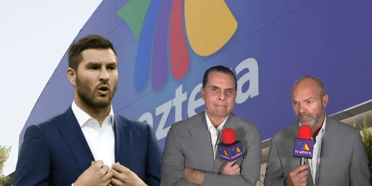 André Pierre Gignac, Christian Martinoli y Luis García/Foto Proceso.