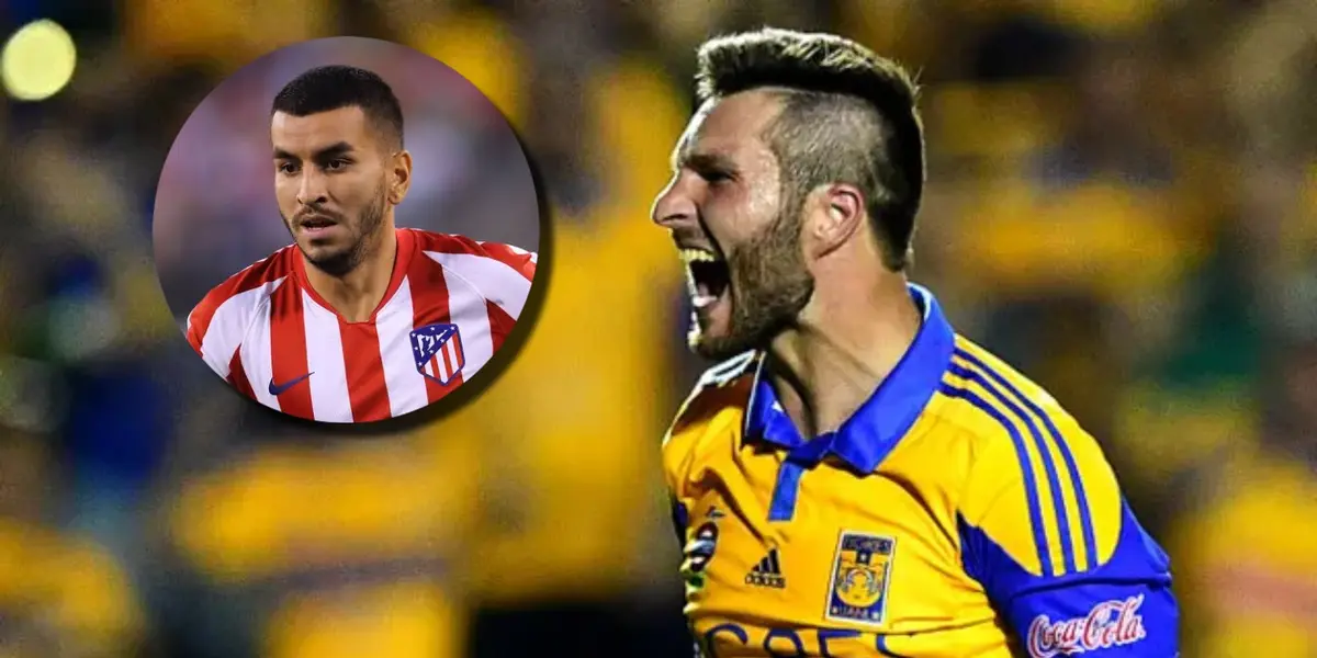 André Pierre Gignac junto a Ángel Correa / FOTO BBC