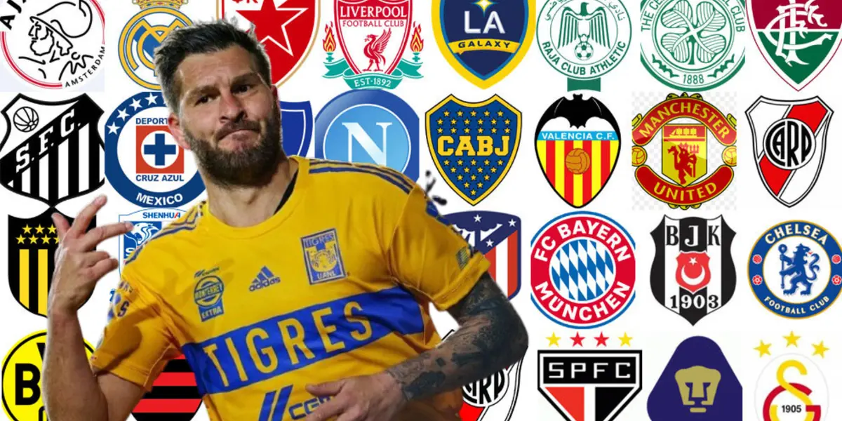 André Pierre Gignac junto a equipos de la Liga MX / FOTO MARCA