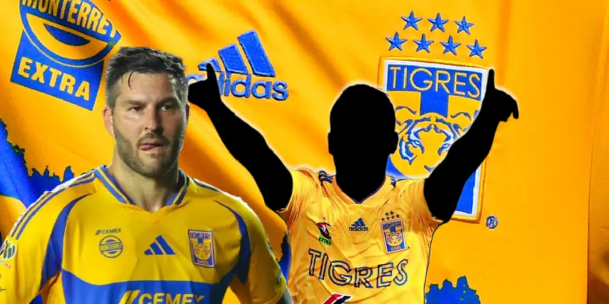André Pierre Gignac junto a futbolista incógnito de Tigres / FOTO MILENIO