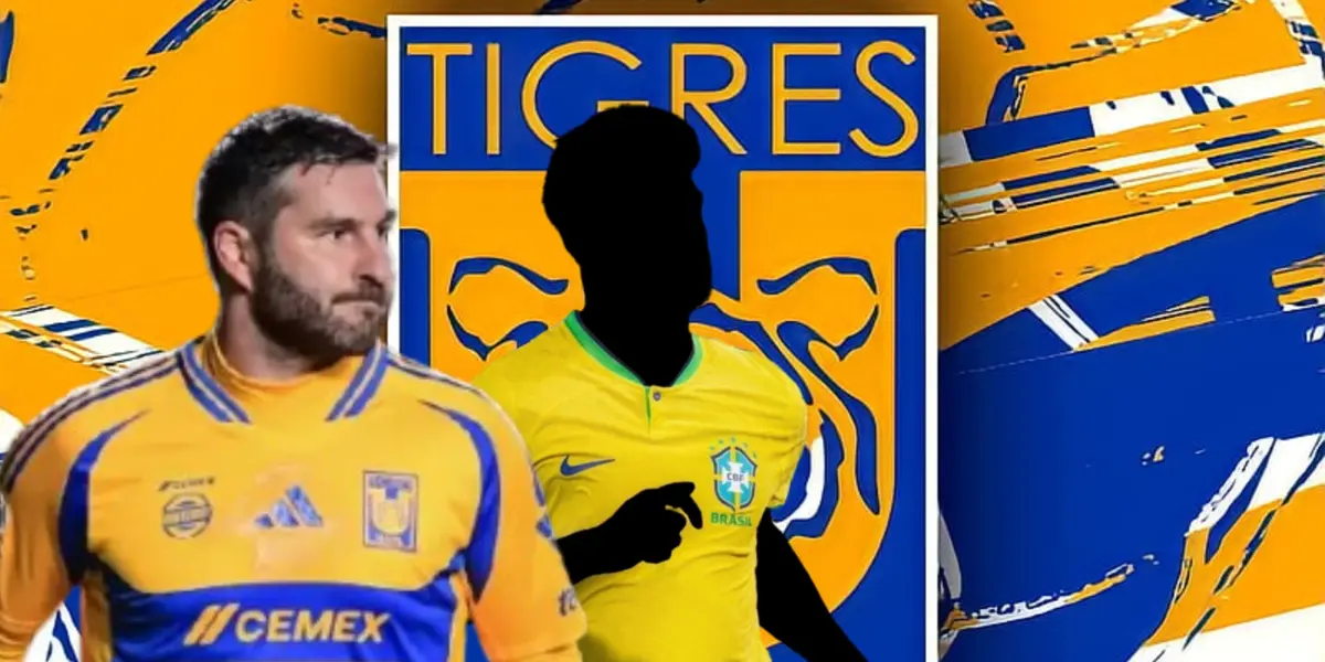 André Pierre Gignac junto a jugador brasileño incógnito / FOTO FACEBOOK