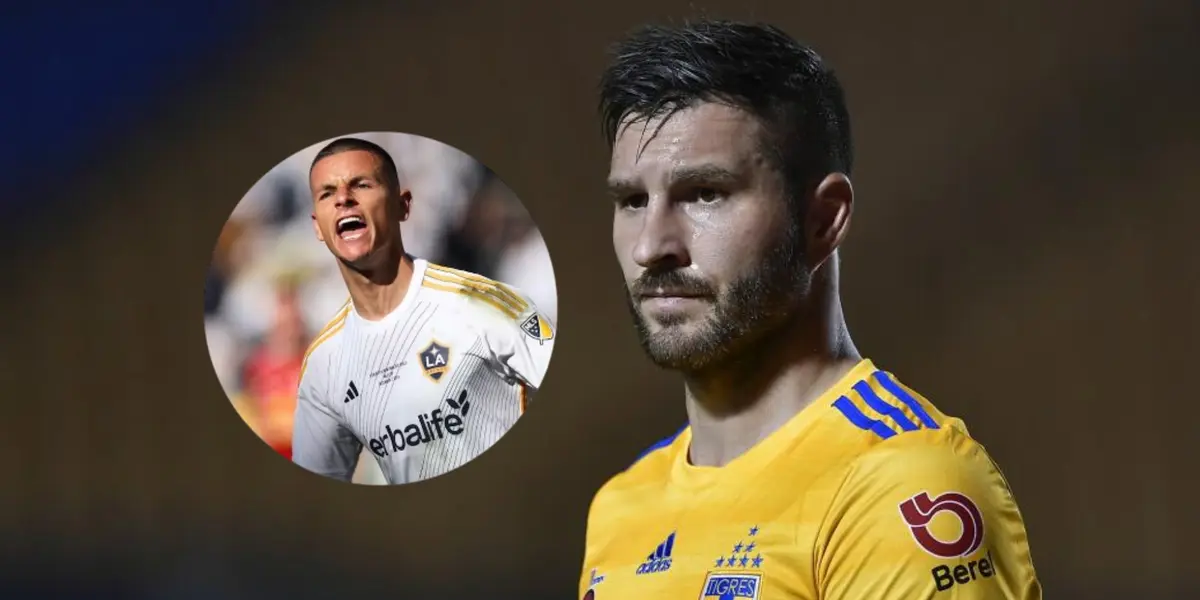 André Pierre Gignac y Dejan Joveljic/Foto Los Ángeles Times.