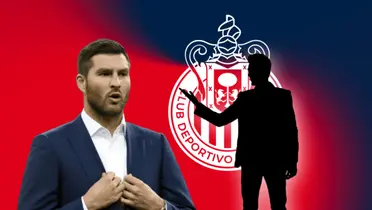 André Pierre Gignac y silueta de hombre en traje/Foto Medium.