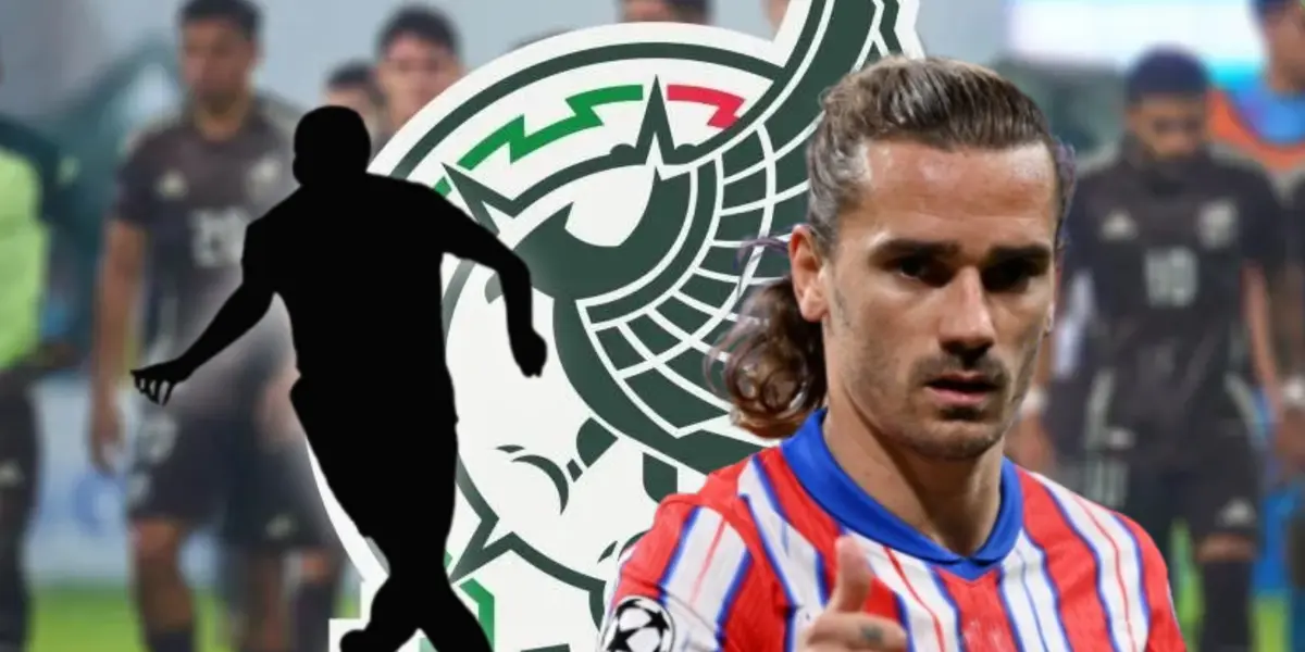 Antoine Griezmann y silueta de juagdor/ Foto Estadio Deportes.