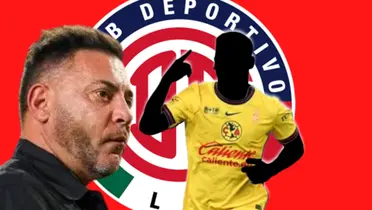 Antonio Mohamed junto a futbolista incógnito del América / FOTO EL INFORMADOR