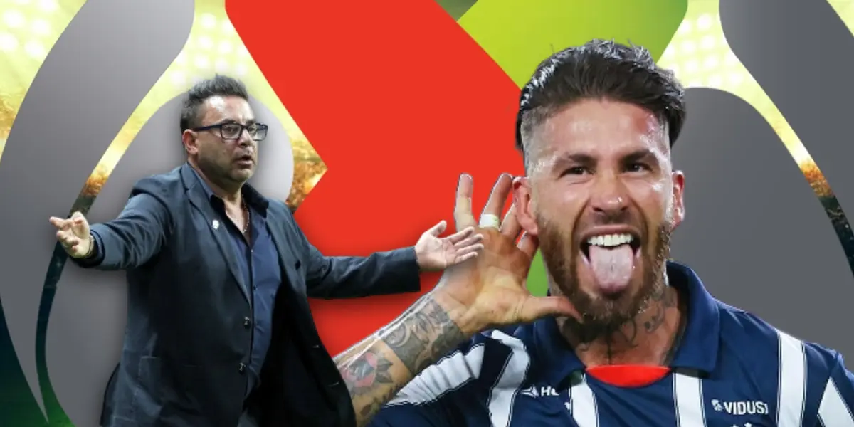 Antonio Mohamed y Sergio Ramos/Foto Mediotiempo.