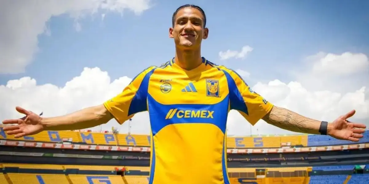 Antuna en presentación. Foto: Tigres