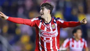 Armando celebrando. Foto: Chivas