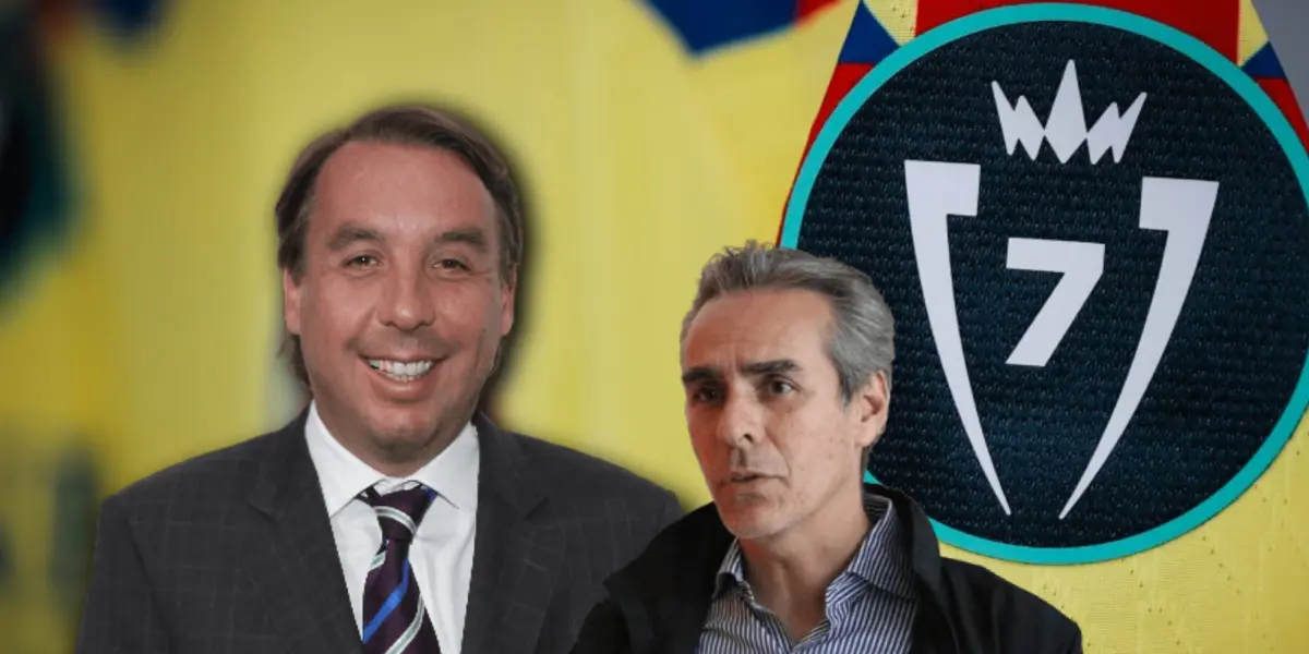Armando Martínez y Emilio Azcárraga/Foto Récord.