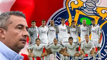 Arturo Ortega junto a futbolistas del Real Madrid / FOTO BOLAVIP