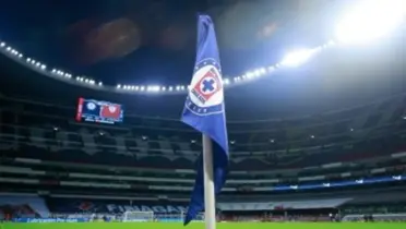 Bandería de Cruz Azul. Foto: Récord