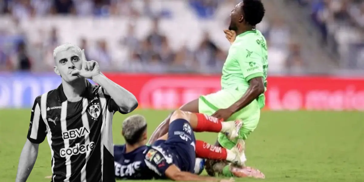 Berterame barriendo a Hurtado. Foto: Reforma