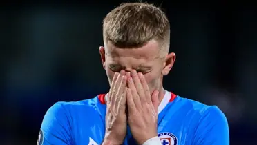 Bogusz en partido. Foto: Cruz Azul