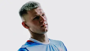 Bogusz en presentación. Foto: Cruz Azul