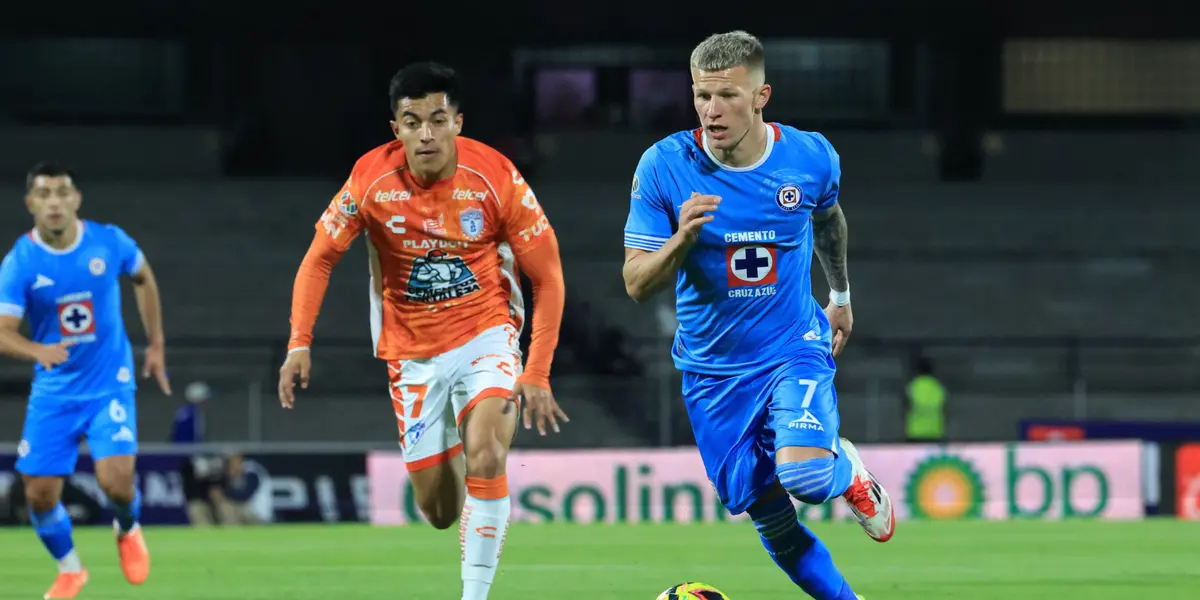 Bogusz en su debut. Foto: Cruz Azul