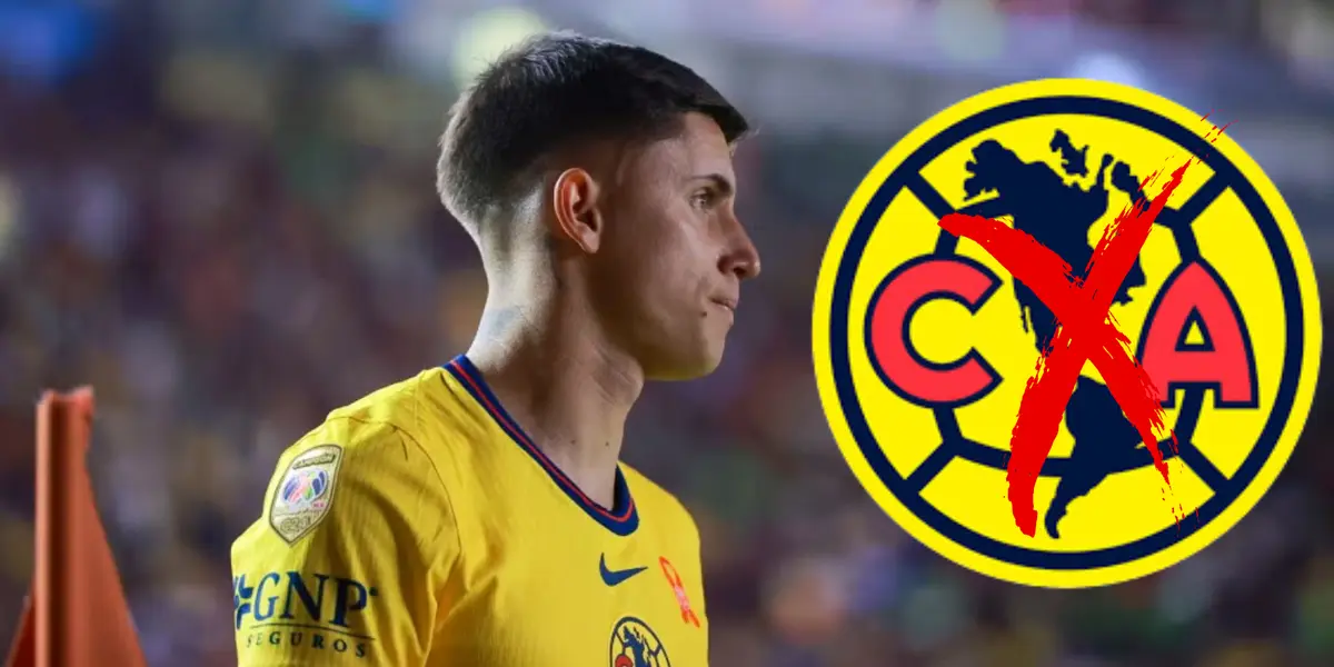 Brian en partido con América. Foto: Récord