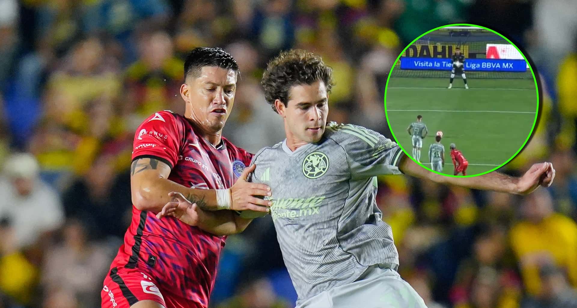Brian Rodríguez no metió el penal contra el Mazatlán FC