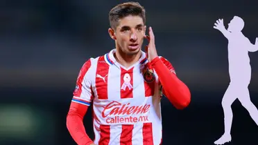 Brizuela en partido con Chivas. Foto: ESPN