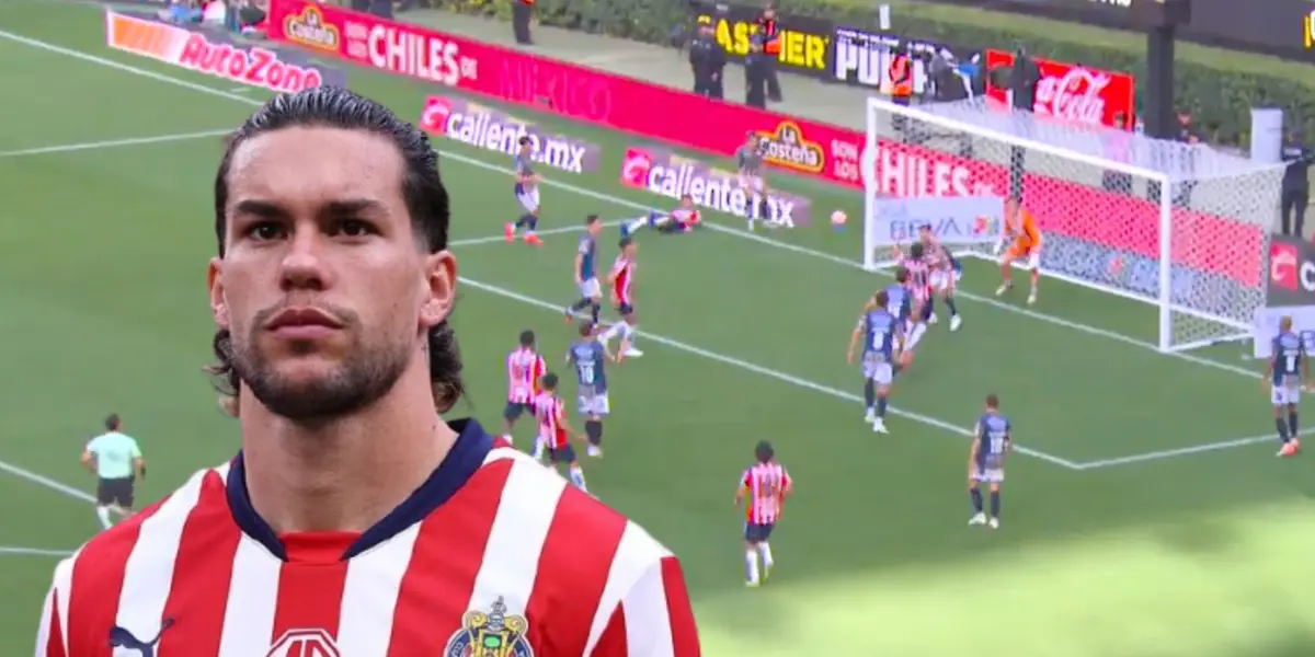 Cade Cowell en el Chivas vs Atlético de San Luis / FOTO MARCA