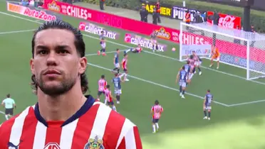 Cade Cowell en el Chivas vs Atlético de San Luis / FOTO MARCA