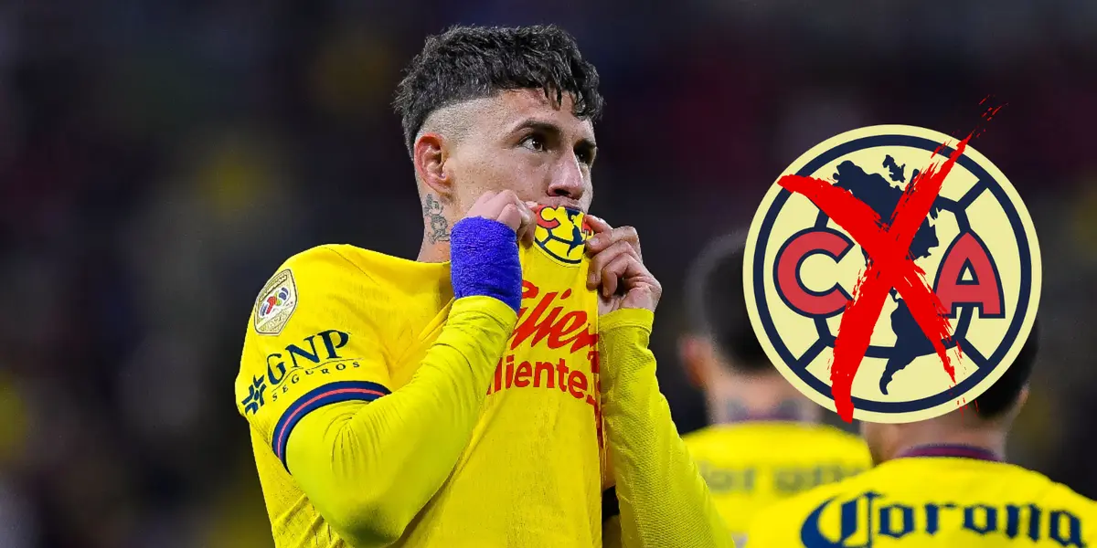 Calderón besando el escudo. Foto: Mexport