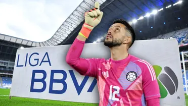 Camilo Vargas en el Estadio BBVA/ Foto Fútbol Total.