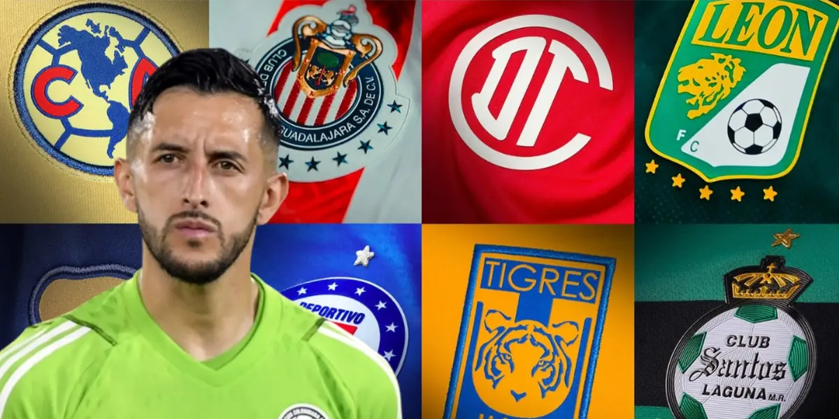 Camilo Vargas junto a clubes de la Liga MX / FOTO 365 SCORES MÉXICO