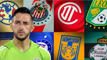 Camilo Vargas junto a clubes de la Liga MX / FOTO 365 SCORES MÉXICO