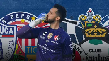 Camilo Vargas junto a equipos de la Liga MX / FOTO EXCÉLSIOR