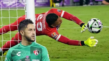 Camilo Vargas y Kevin Mier atajando penal/ Foto ESPN.