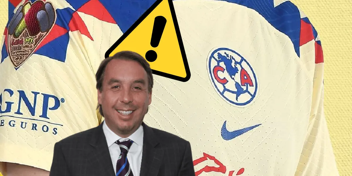 Camiseta del América y Emilio Azcárraga/Foto Juanfutbol.