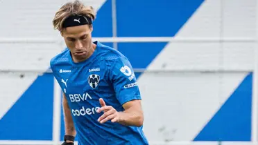 Canales en entreno. Foto: Rayados