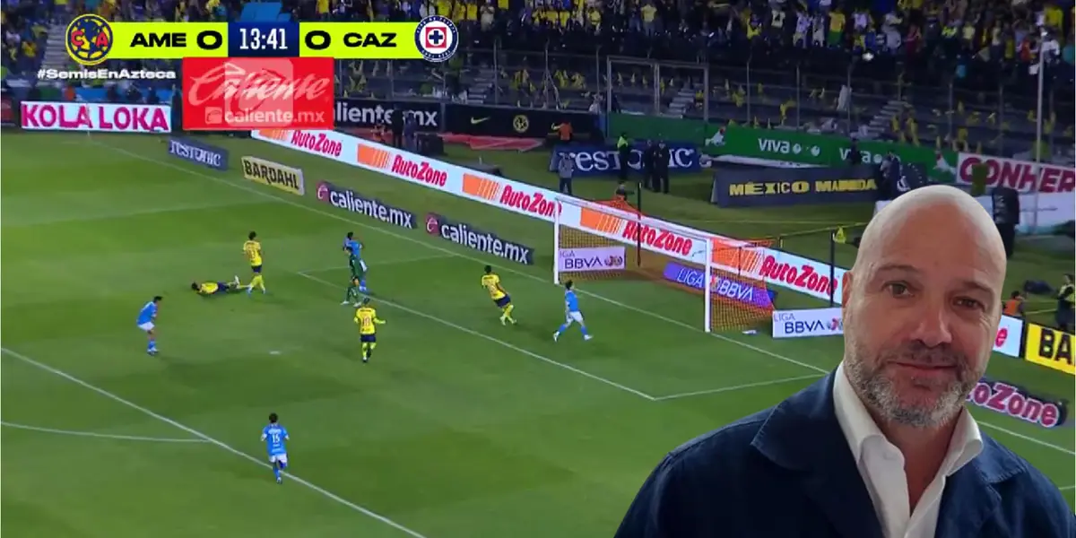 Captura de Azteca del América vs Cruz Azul