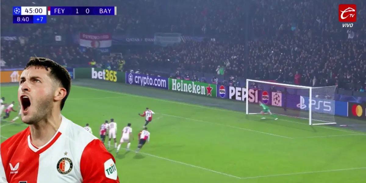 VIDEO | Santiago Giménez dejó como estatua a Manuel Neuer y anota su doblete en Champions