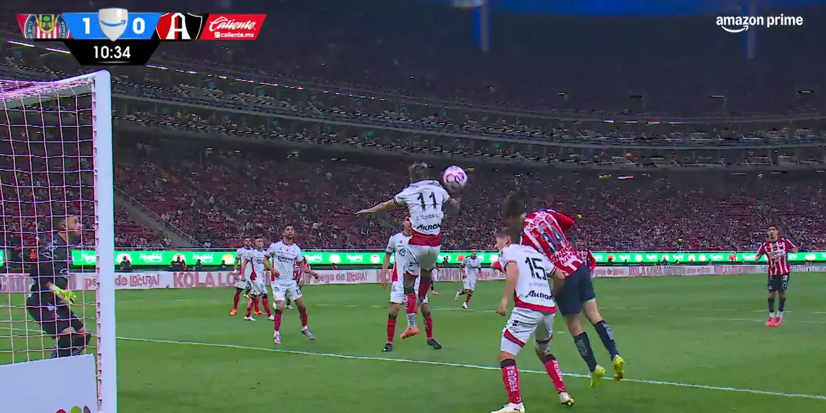 Captura de Chivas del gol de González