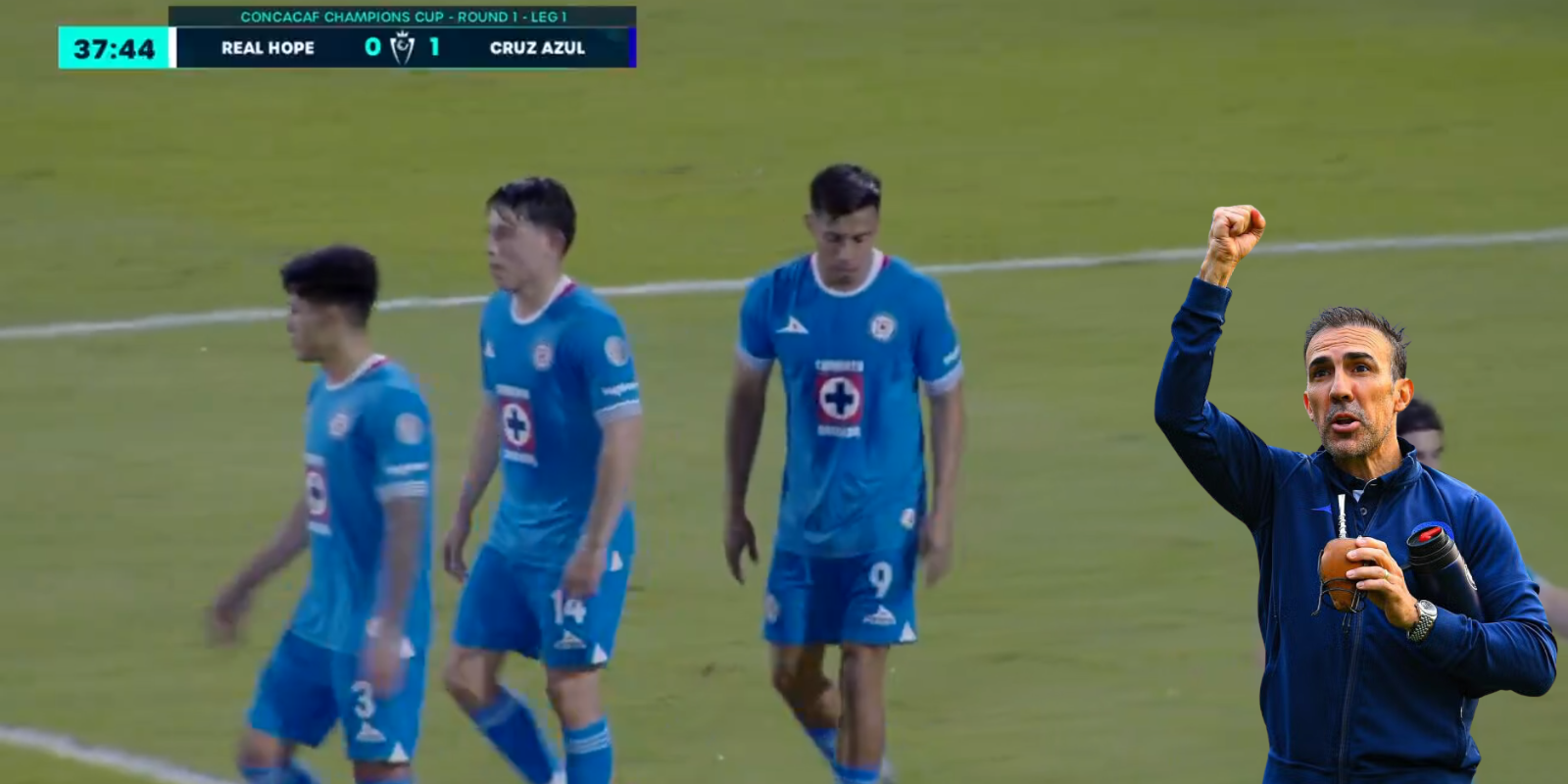 Captura de CONCACAF del gol de Sepúlveda