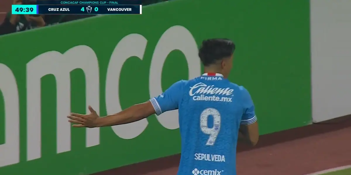 Captura de Concachampions del doblete de Sepúlveda