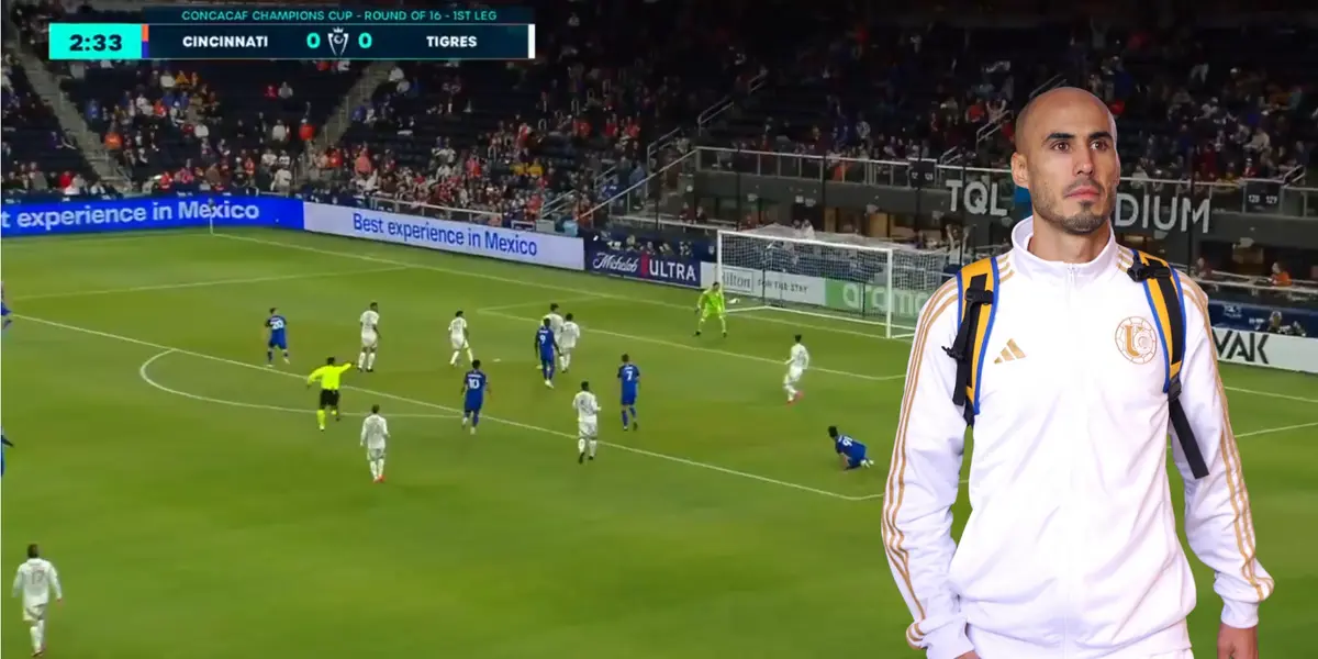 Captura de Concachampions del gol de Cincinnati