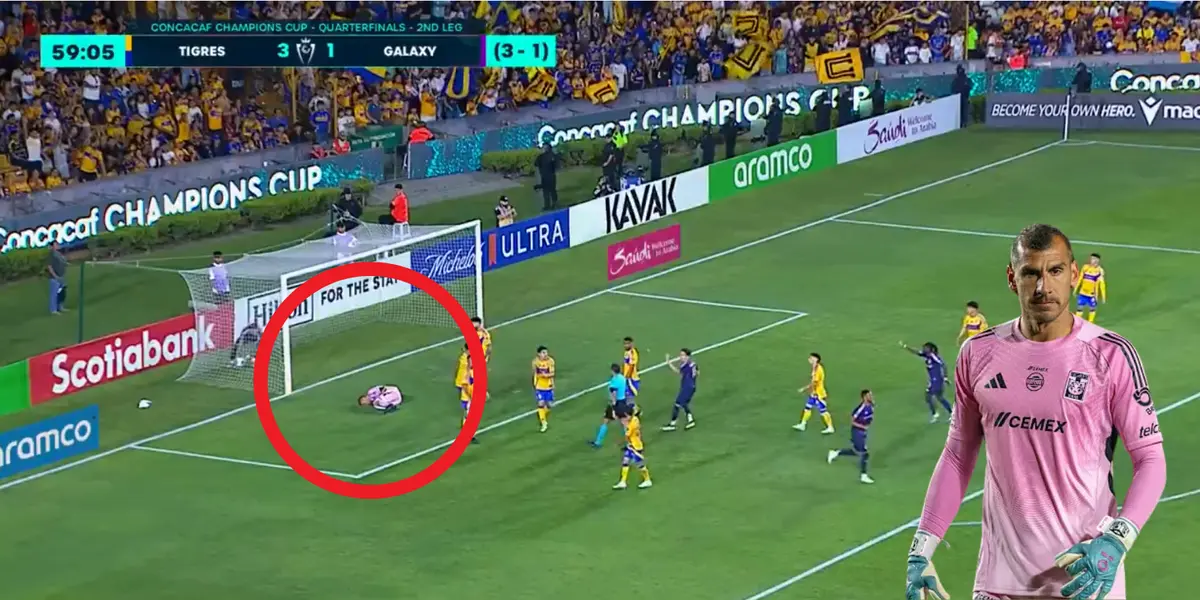 Captura de Concachampions el error de Nahuel