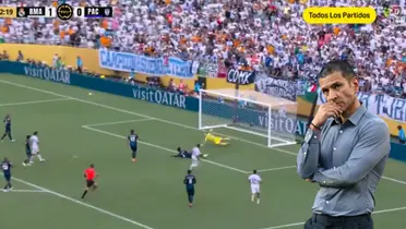 Captura de DANZ del segundo gol del Madrid