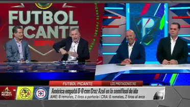 Captura de ESPN del enlace con TV Azteca