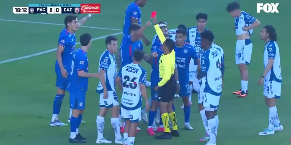 Captura de FOX de la expulsión de Chiquete