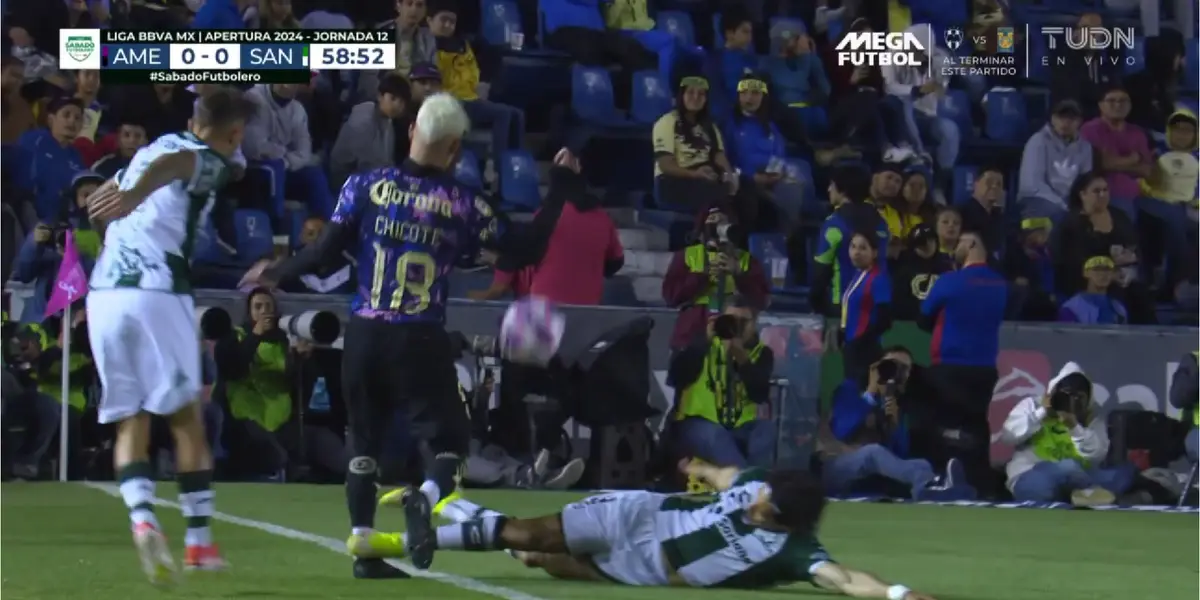 ¿Ayudita al América? La jugada que perjudicó al Santos y le abrió la puerta a las Águilas