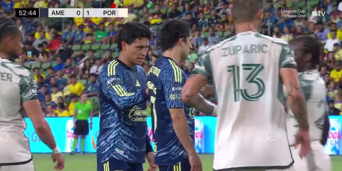 Captura de Leagues Cup del gol de Juárez